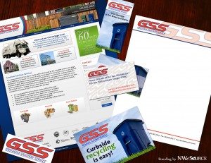 Gresham Sanitary Service Branding Package
