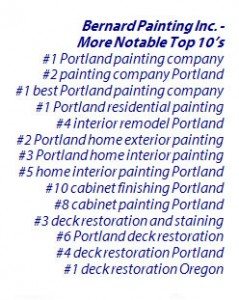Bernard Painting Portland Painting Company